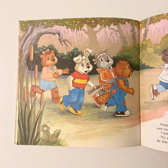Vintage 1984 The Get Along Gang and  the Bad Loser Scholastic Book - Picture 16 of 16